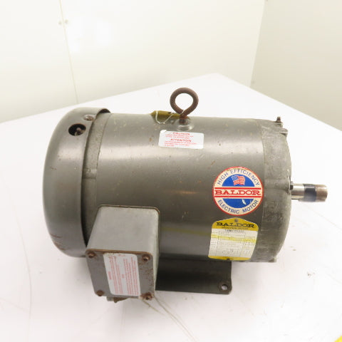 Baldor M3704 3HP AC Electric Motor 208-230/460V 3Ph 215 Frame 1140RPM