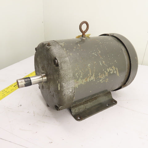 Baldor M3704 3HP AC Electric Motor 208-230/460V 3Ph 215 Frame 1140RPM