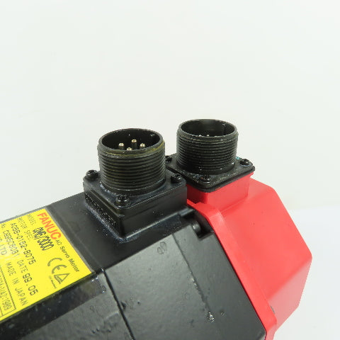 Fanuc A06B-0162-B075 AC Servo Motor 1.4kW 144V 3000RPM 200Hz