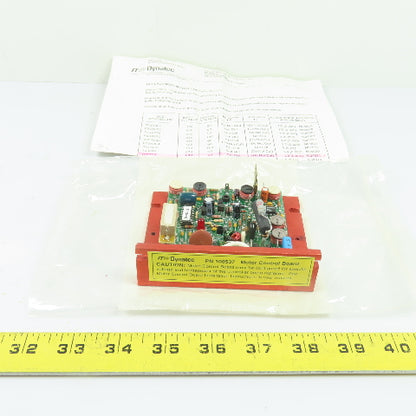 ITW Dynatec 100537 Motor Control Board