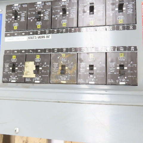 Square D NF 225A 3-Phase 4-Wire Panelboard 480Y/277V