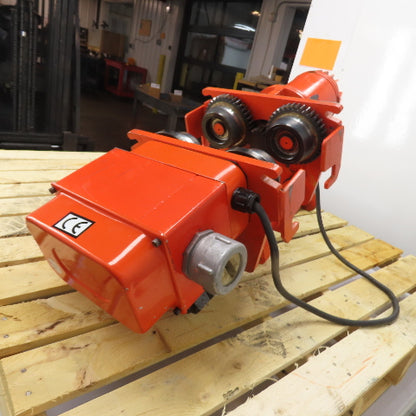 Hoist Motorized Power Trolley 230V 3Ph 0.8/0.27HP 4/12 P