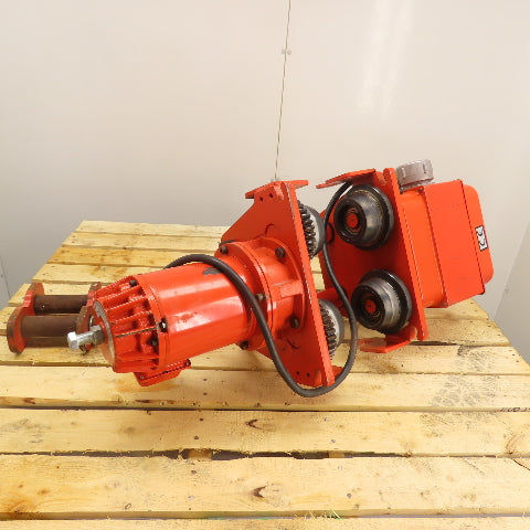 Hoist Motorized Power Trolley 230V 3Ph 0.8/0.27HP 4/12 P