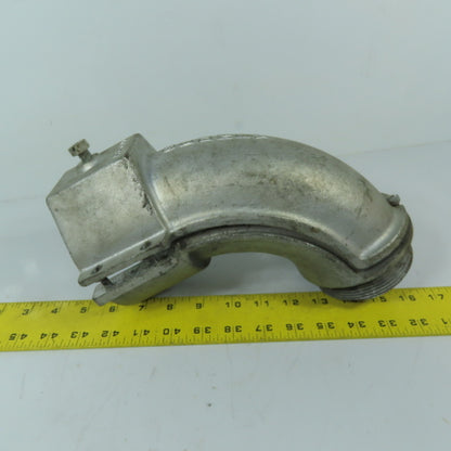 Gedney AC-300 3" Armored Cable Conduit Elbow Connector Fitting
