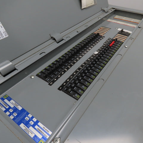 Square D MHC41S NQOD Panelboard Load Center 120/240VAC 80A Main