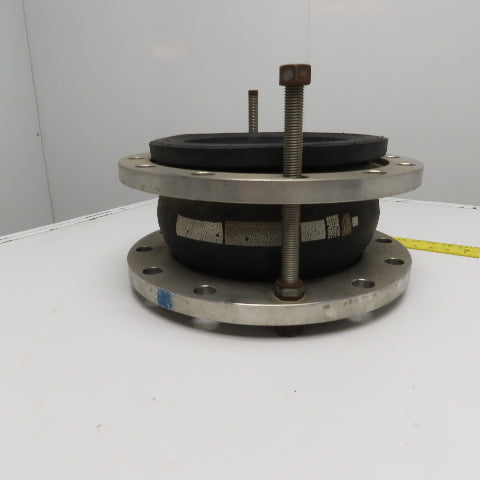 10" Rubber Expansion Joint Flanged Pipe Fitting 12 Hole