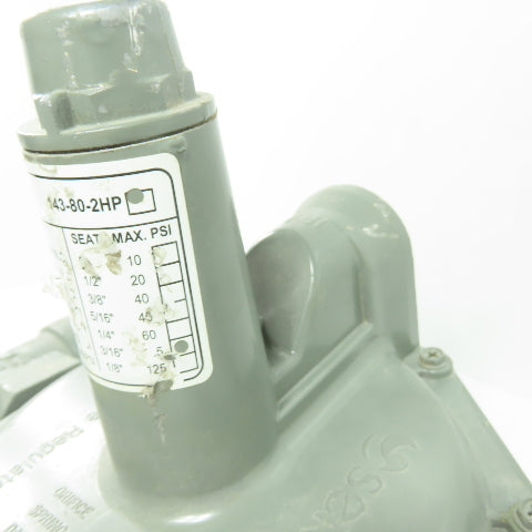 Sensus 143-80-2 1" NPT Gas Pressure Regulator 3/16" Orifice