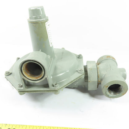 Sensus 143-80-2 1" NPT Gas Pressure Regulator 3/16" Orifice