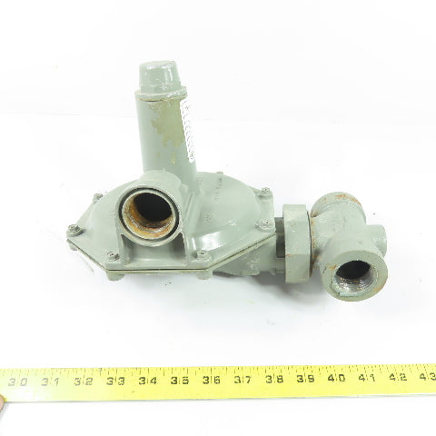 Sensus 143-80-2 1" NPT Gas Pressure Regulator 3/16" Orifice