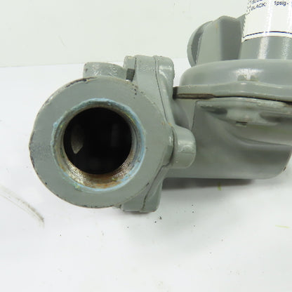 Sensus 496 1" NPT Gas Pressure Regulator Green Spring 6-14"WC 1/2" Orifice