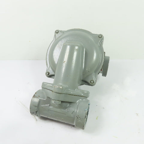 Sensus 496 1" NPT Gas Pressure Regulator Green Spring 6-14"WC 1/2" Orifice