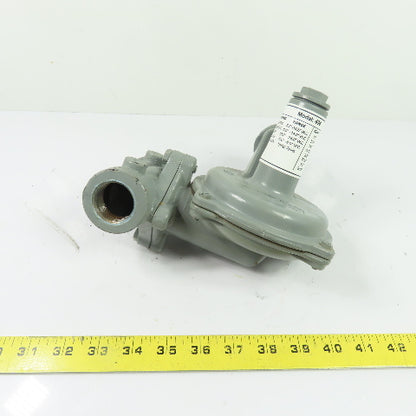 Sensus 496 1" NPT Gas Pressure Regulator Green Spring 6-14"WC 1/2" Orifice