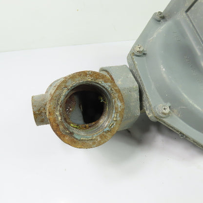 Sensus 143-80 1" Gas Pressure Regulator Green 3.5-10.5" WC 3/16" Orifice 125PSI