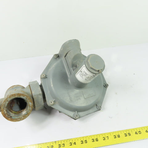 Sensus 143-80 1" Gas Pressure Regulator Green 3.5-10.5" WC 3/16" Orifice 125PSI