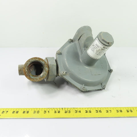 Sensus 143-80 1" Gas Pressure Regulator Green 3.5-10.5" WC 3/16" Orifice 125PSI