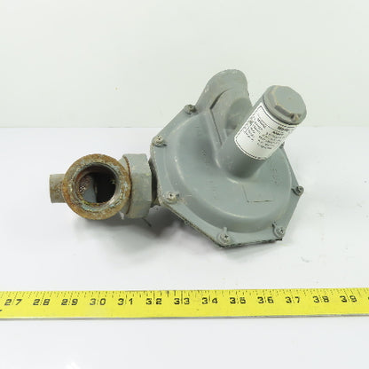 Sensus 143-80 1" Gas Pressure Regulator Green 3.5-10.5" WC 3/16" Orifice 125PSI