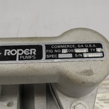 Roper 15DB35AAETY5 1-1/2" Aluminum Air-Operated Double Diaphragm Pump