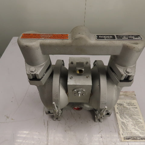 Roper 15DB35AAETY5 1-1/2" Aluminum Air-Operated Double Diaphragm Pump