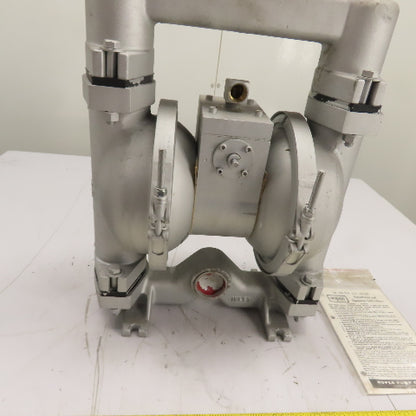Roper 15DB35AAETY5 1-1/2" Aluminum Air-Operated Double Diaphragm Pump