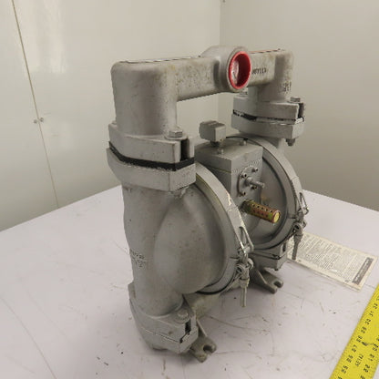 Roper 15DB35AAETY5 1-1/2" Aluminum Air-Operated Double Diaphragm Pump