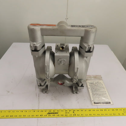 Roper 15DB35AAETY5 1-1/2" Aluminum Air-Operated Double Diaphragm Pump