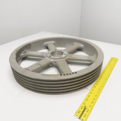 Browning 5B250E 5 Groove A,B Belt Cast Aluminum Sheave Pulley QD Bushed