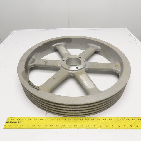 Browning 5B250E 5 Groove A,B Belt Cast Aluminum Sheave Pulley QD Bushed