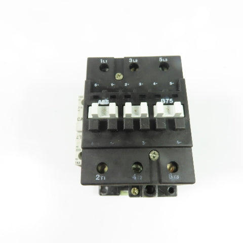 ABB B75 125A 3-Pole Contactor 120V Coil 600V Max