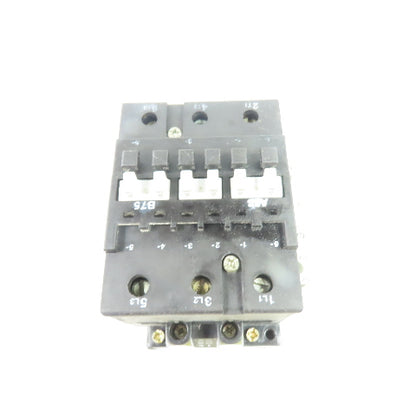 ABB B75 125A 3-Pole Contactor 120V Coil 600V Max
