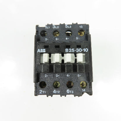 ABB B25-30-10 45A 3-Pole IEC Contactor 110/120V Coil 600V
