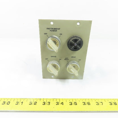 5057455 1495-328 Instrument Power Drive Heat Control Switch Panel w/Alarm