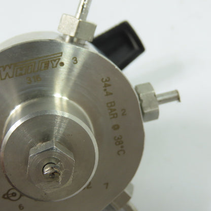 Whitey SS-43Z6FS2 7-Way 316 Stainless Steel Ball Valve 500PSI