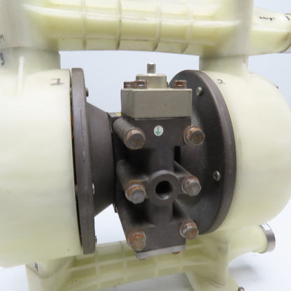 1" NPT Air Operated Double Diaphragm Pump PTFE Polypropylene