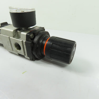 SMC NAWM3000 Pneumatic Mist Separator/Regulator 7-120PSI 3/8" NPT