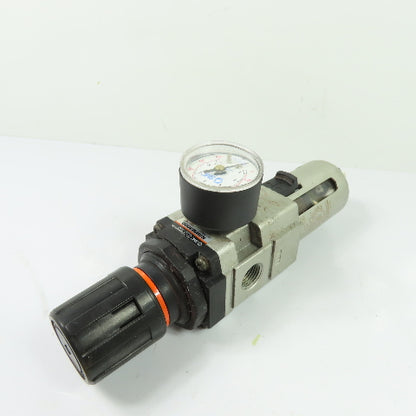 SMC NAWM3000 Pneumatic Mist Separator/Regulator 7-120PSI 3/8" NPT