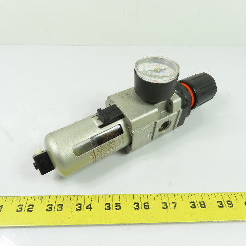 SMC NAWM3000 Pneumatic Mist Separator/Regulator 7-120PSI 3/8" NPT