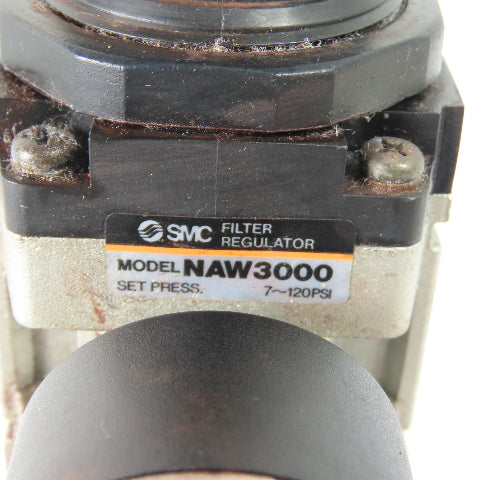 SMC NAW3000 Pneumatic Filter Regulator 3/8" NPT 120PSI