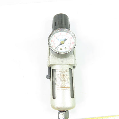 SMC NAW3000 Pneumatic Filter Regulator 3/8" NPT 120PSI
