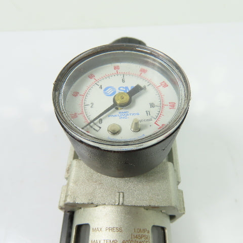 SMC NAW3000 Pneumatic Filter Regulator 3/8" NPT 120PSI