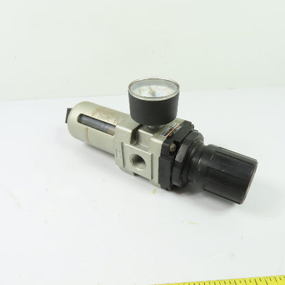 SMC NAW3000 Pneumatic Filter Regulator 3/8" NPT 120PSI