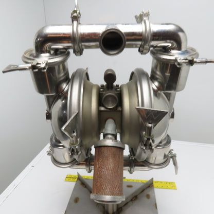 Wilden SP35 2" Sanitary Air Operated Double Diaphragm Pump Tri-Clamp