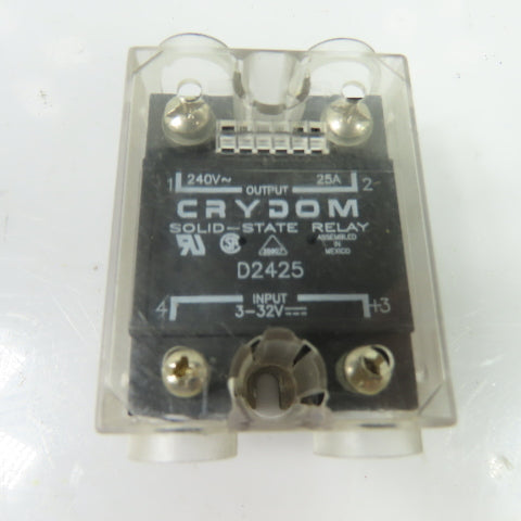 Crydom D2425 Solid-State Relay 3-32V Input 240VAC 25A Output