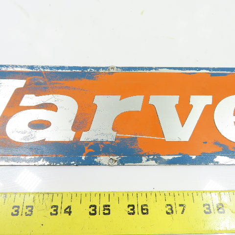 Marvel N/A Cast Machine Builder Nameplate Sign 14-1/2" x 3-1/2"