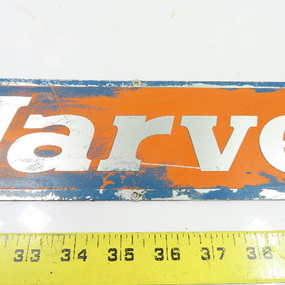 Marvel N/A Cast Machine Builder Nameplate Sign 14-1/2" x 3-1/2"