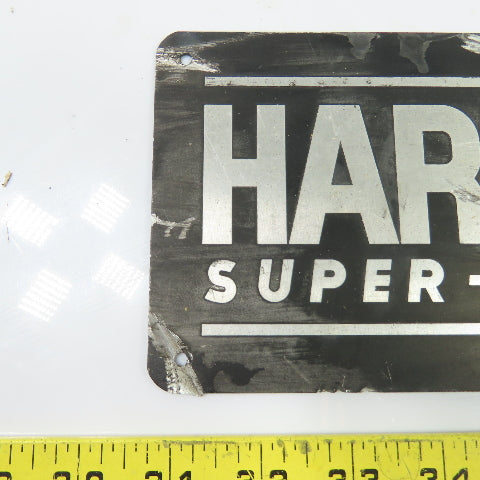 Hardinge N/A Cast Machine Builder Nameplate Sign 9-3/4" x 4-1/2"