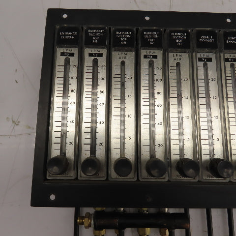 13-Station N2/Air LPM Flowmeter Control Panel Board