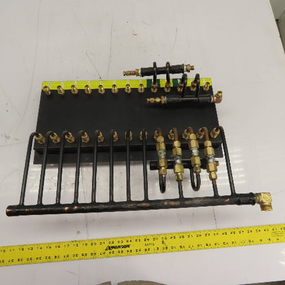 13-Station N2/Air LPM Flowmeter Control Panel Board