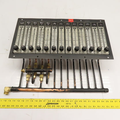 13-Station N2/Air LPM Flowmeter Control Panel Board