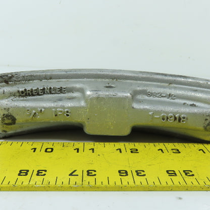 Greenlee 1-0918 3/4" IPS Conduit Bender Bending Shoe