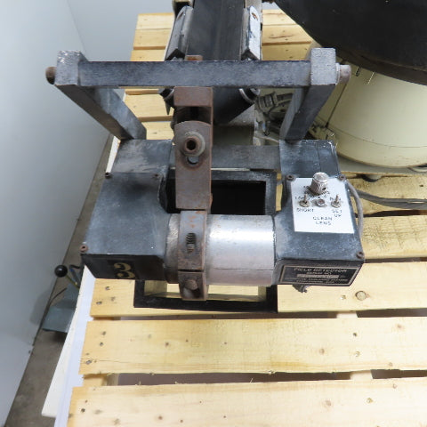 Accu-Count Model 15 Vibratory Parts Feeder Bowl 117V W/ Accu-Count 124 Autobag